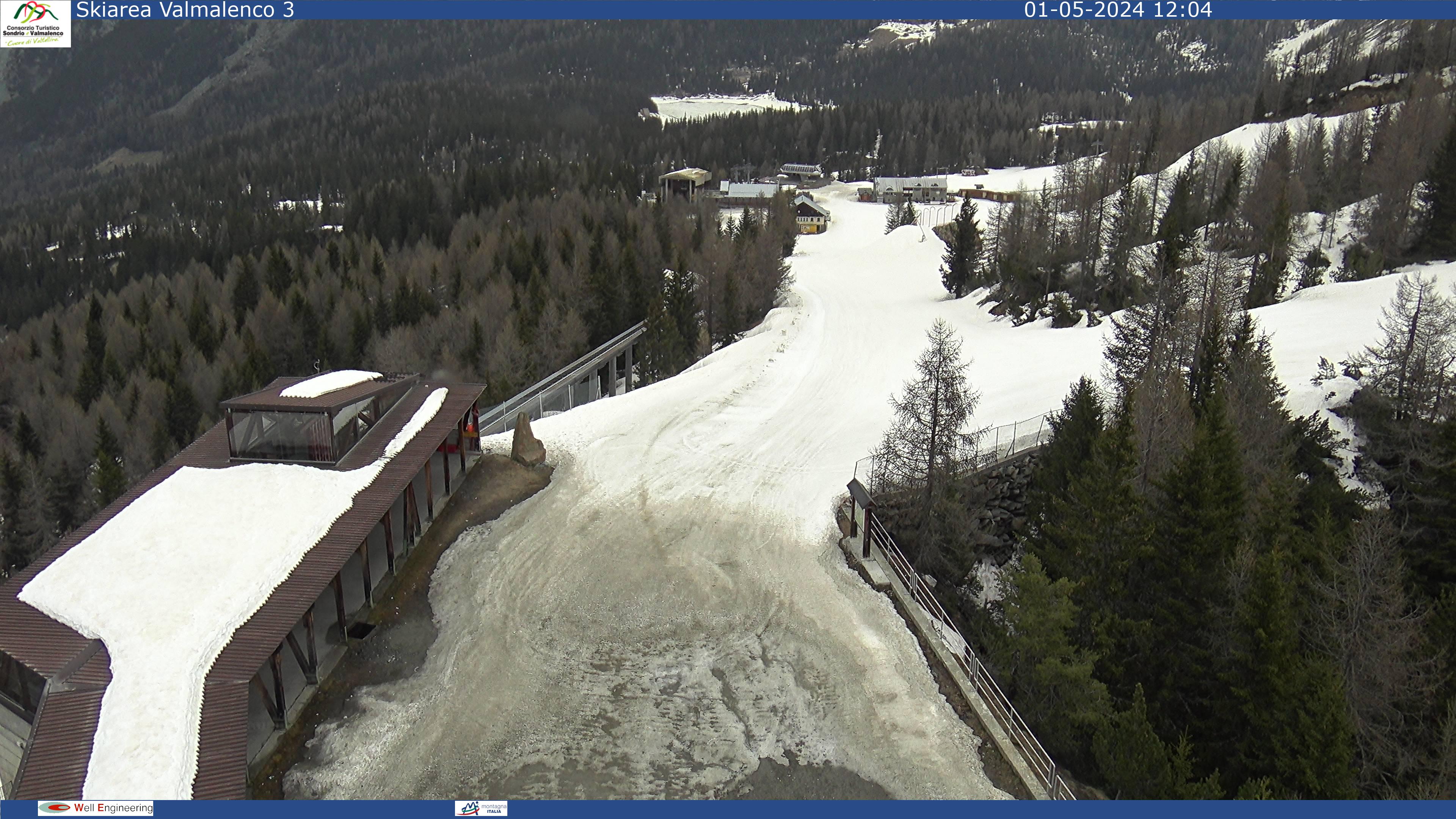 Webcam di Valmalenco Ski area: Ascensore inclinato